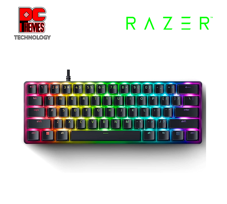 RAZER Huntsman Mini 60% Gaming Keyboard [Linear-Red]
